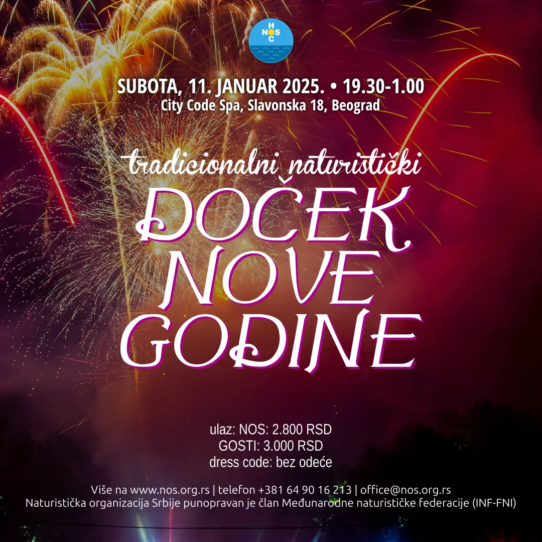 Tradicionalna proslava Nove godine u subotu 11. januara 2025. godine